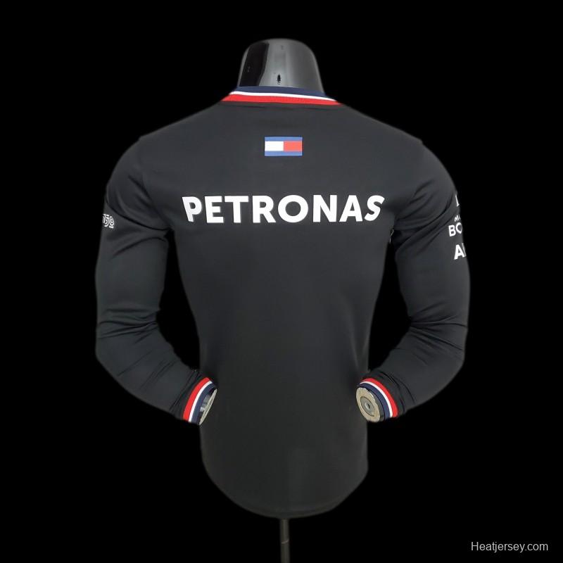 F1 Formula One 2022 Mercedes Long Sleeve Black 