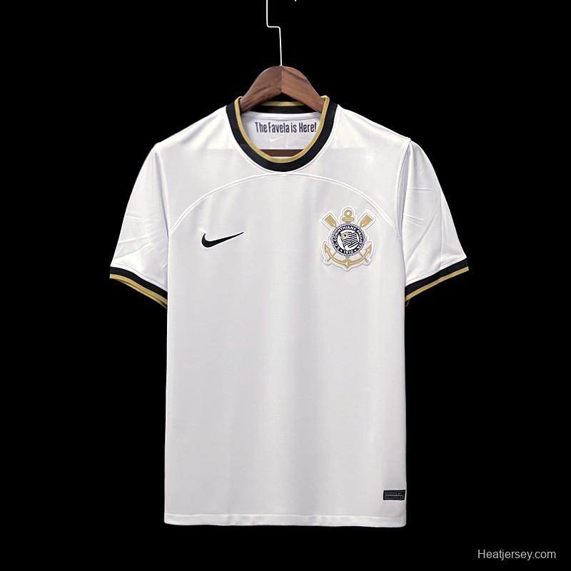 22/23 Corinthians Home  Soccer Jersey