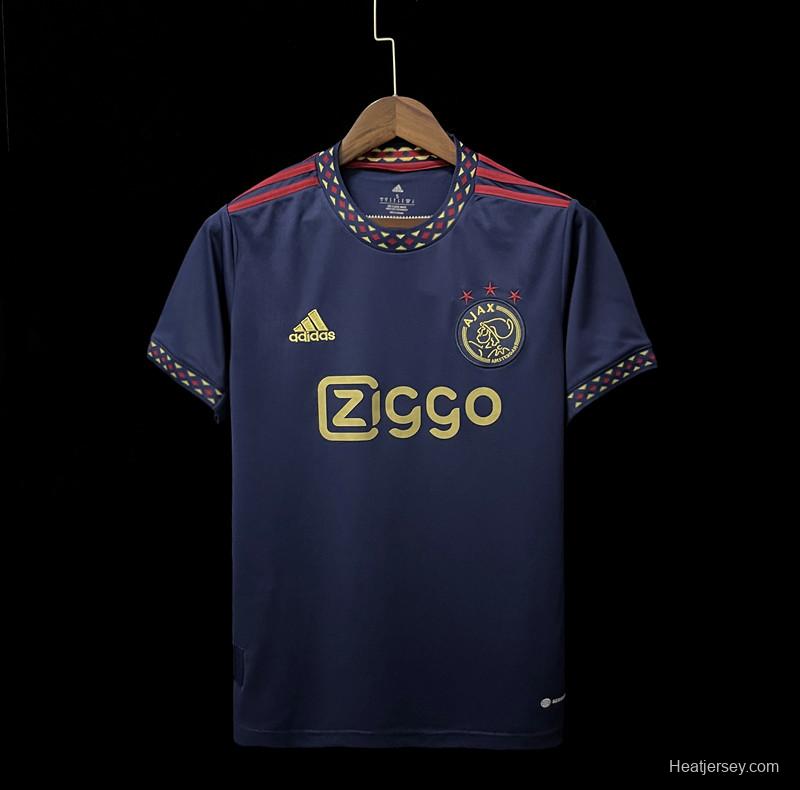 22/23 Ajax Away Soccer Jersey