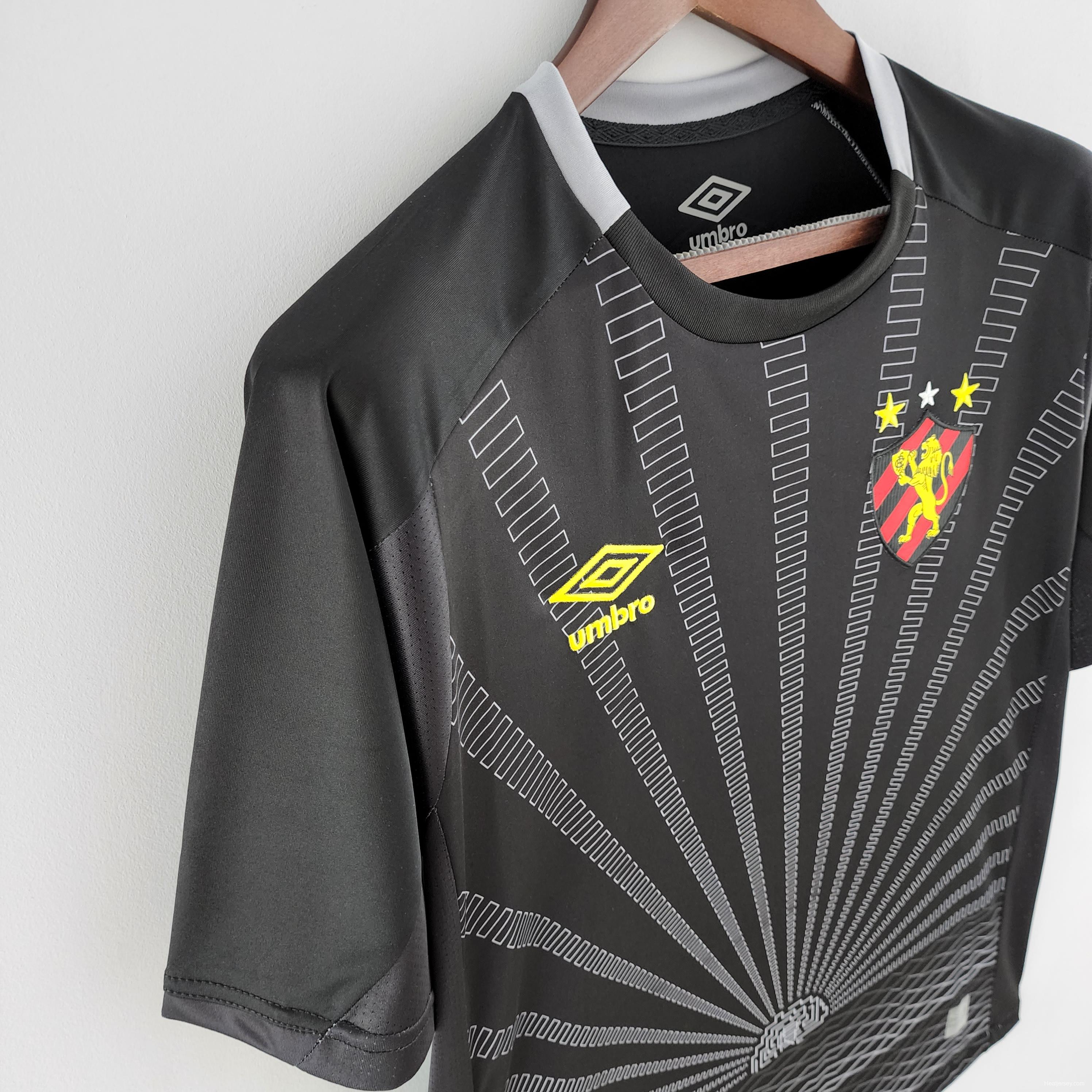 22/23 Goalkeeper Recife Sports Black Jersey