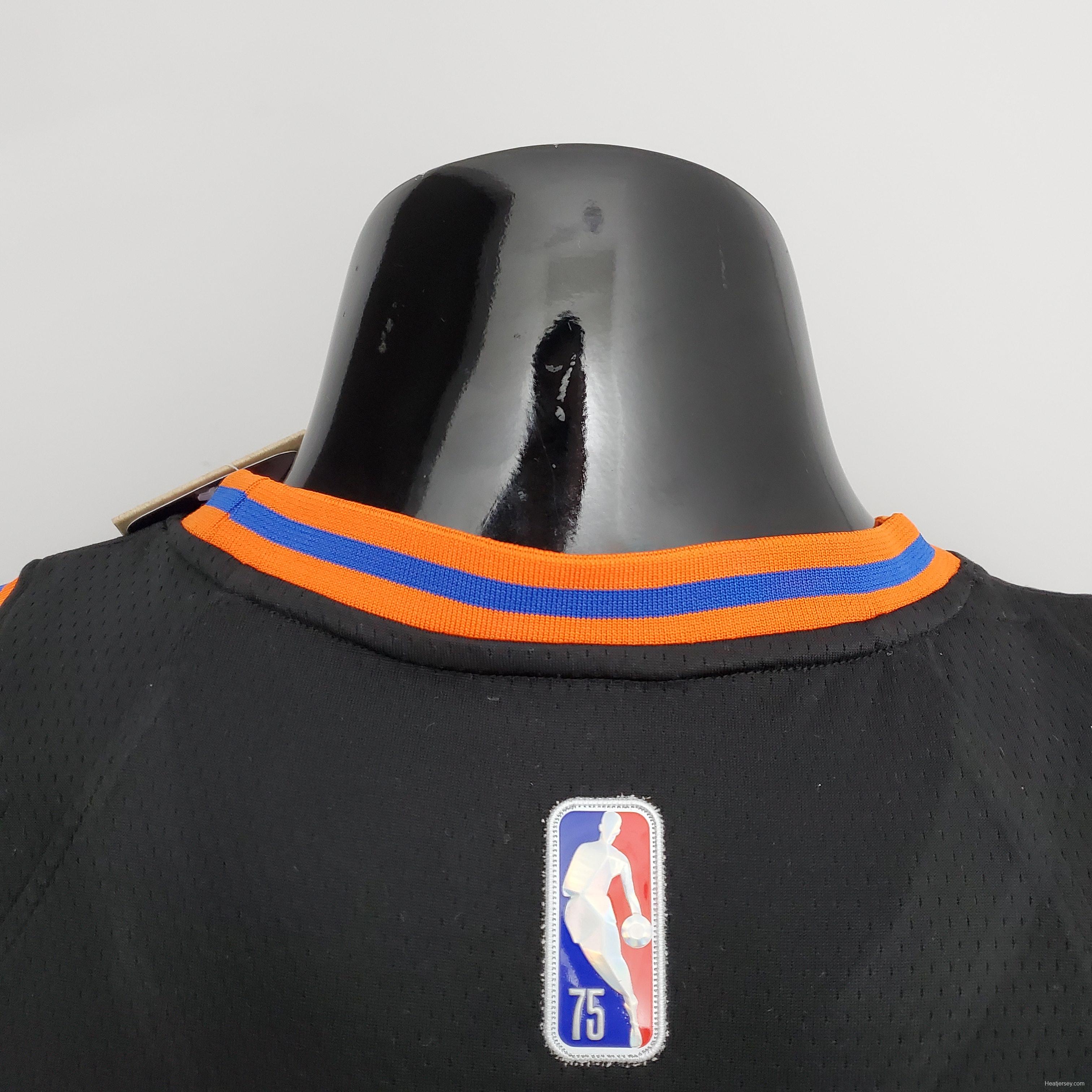 2022 Season Barrett #9 Knicks Urban Edition Black NBA Jersey