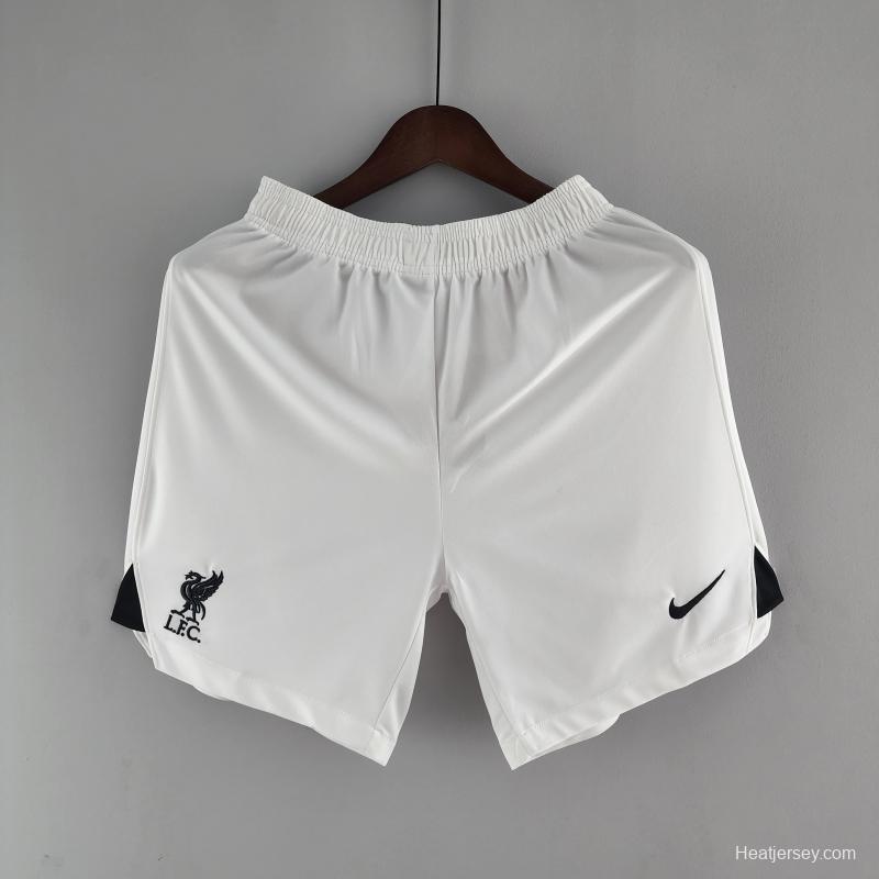 22/23 Liverpool Shorts White