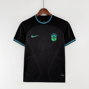 2022 Brazil Concept Black Jersey