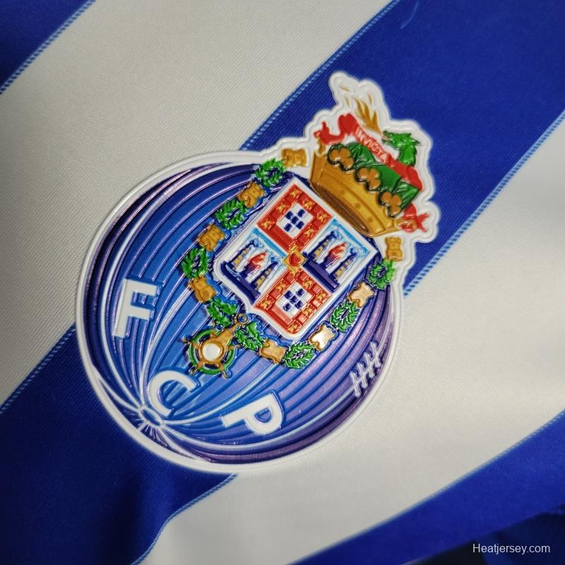 22/23 Player Version Porto Home Soccer Jersey