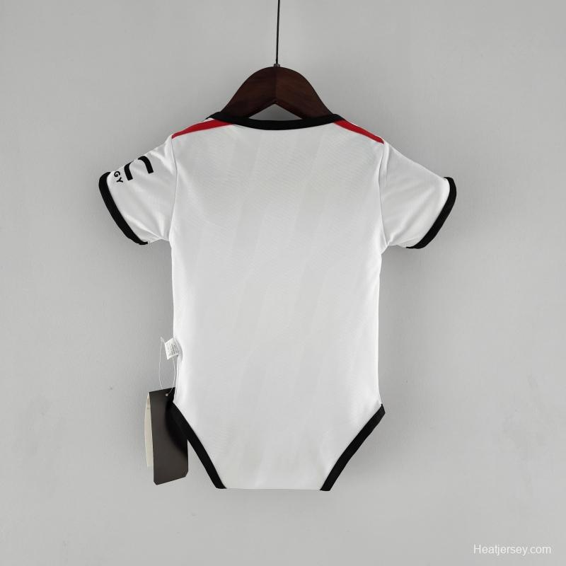 22/23 Manchester United Away White Baby Jersey 9-12 MONTH KM#0036