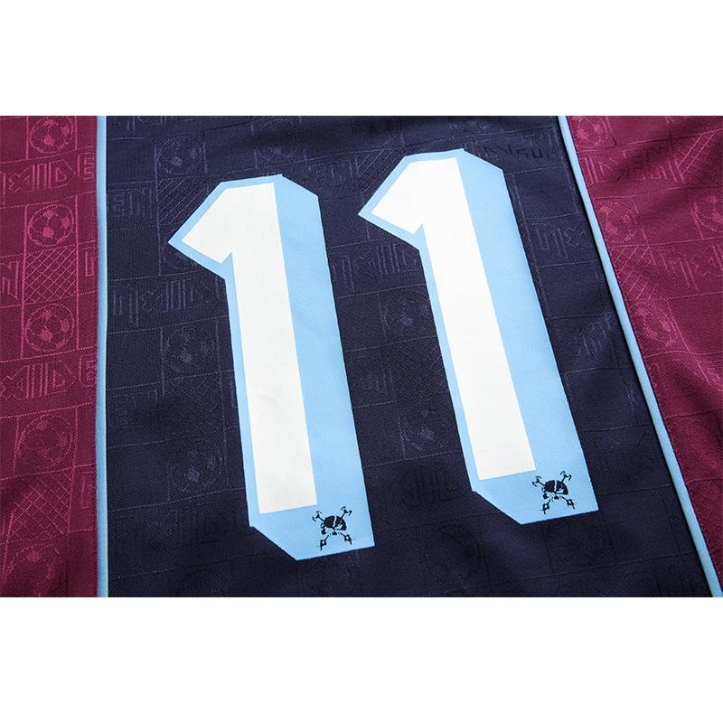 Retro 2011 West Ham United x Iron Maiden Home Jersey