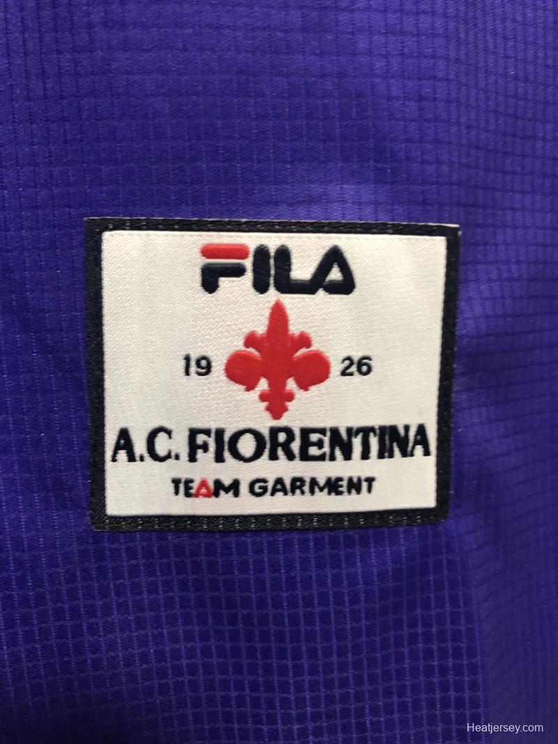 Retro 98/99 Fiorentina Home Soccer Jersey