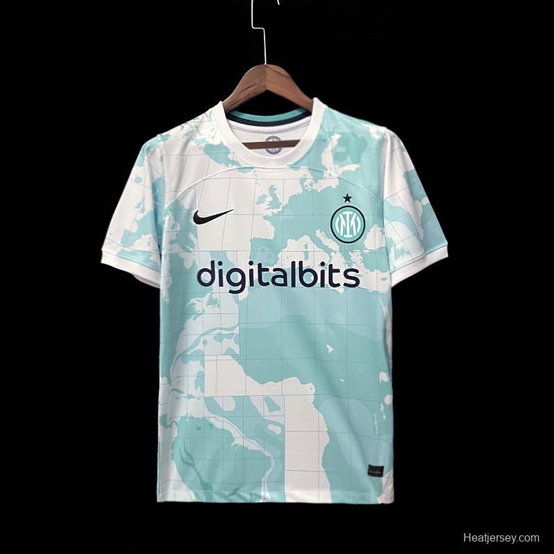 22/23 Inter Milan Away Soccer Jersey