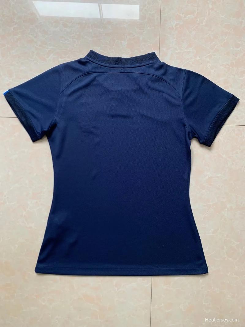 2022 France Home Woman Soccer Jersey