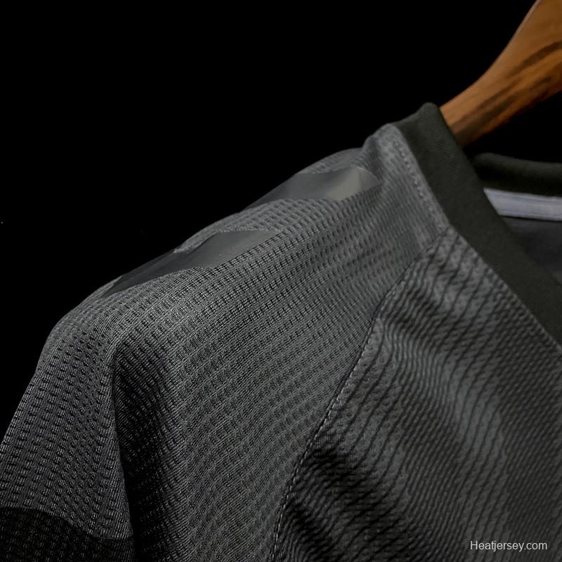 2022 Denmark Away Black Soccer Jersey