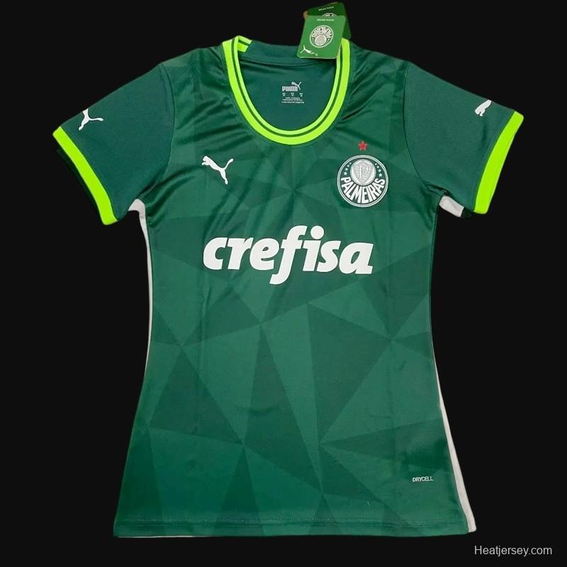 23/24 Palmeiras Home Women Jersey