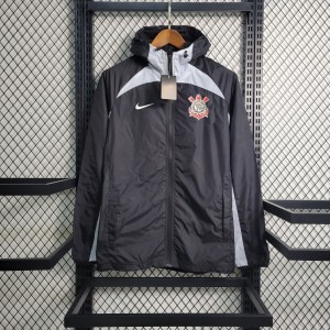 23-24 Corinthians Black Windbreaker