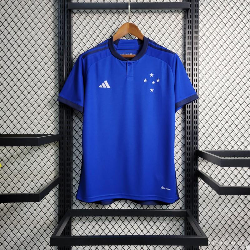 23-24 Cruzeiro Home Jersey