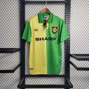 Retro 1992/94 Manchester United Third Green Jersey