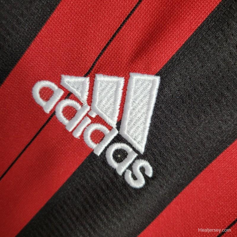 Retro 2013-14 AC Milan Home Jersey