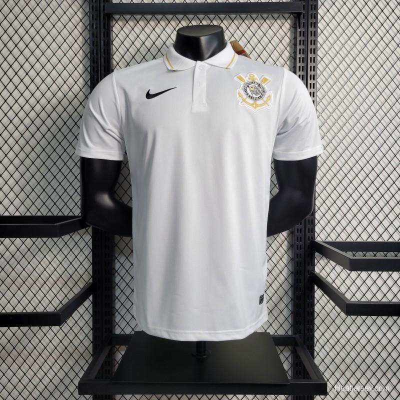 23-24 Corinthians POLO White Jersey