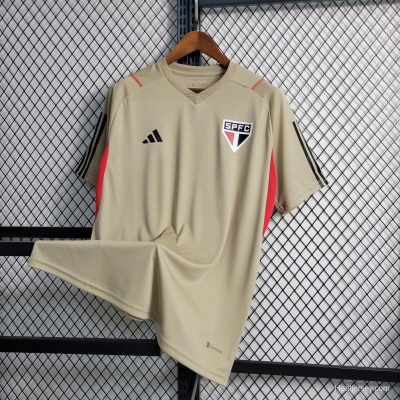 23-24 Sao Paulo Training Brown Jersey