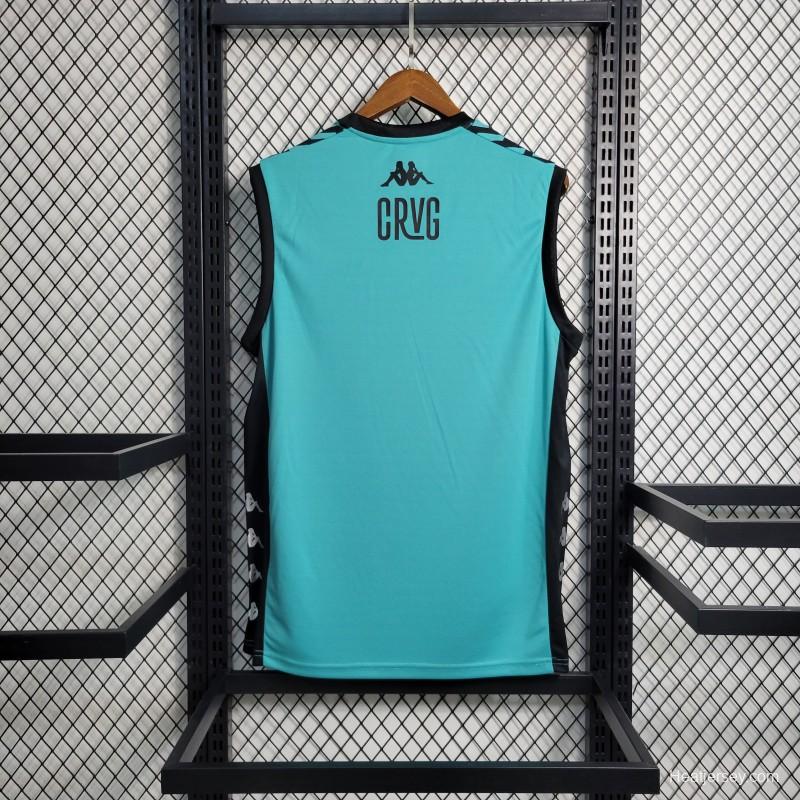 23-24 Vasco Da Gama Training Green Vest Jersey