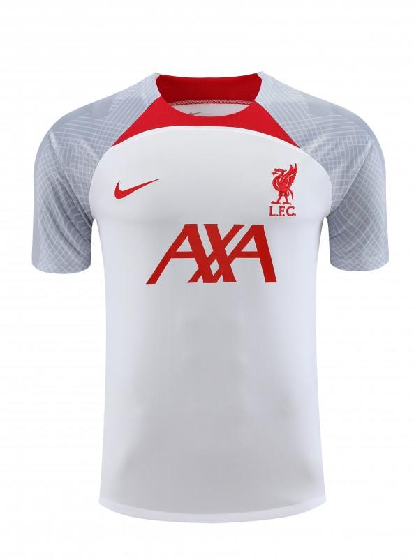 23-24 Liverpool White Grey Short Sleeve+Shorts