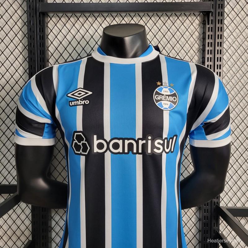 Player Version 23-24 Gremio Home Jersey