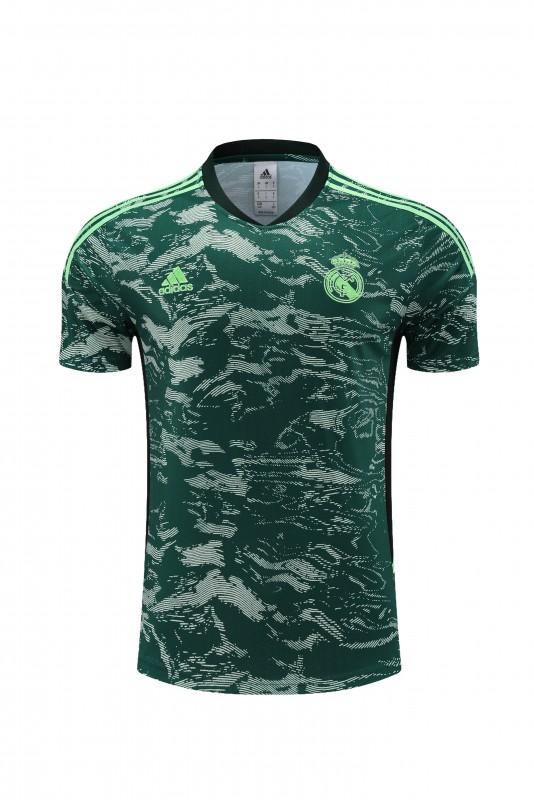 23 24 Real Madrid Green Short Sleeve+Shorts