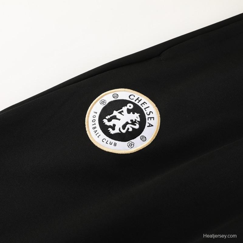 23/24 Chelsea Black Full Zipper Jacket+Pants