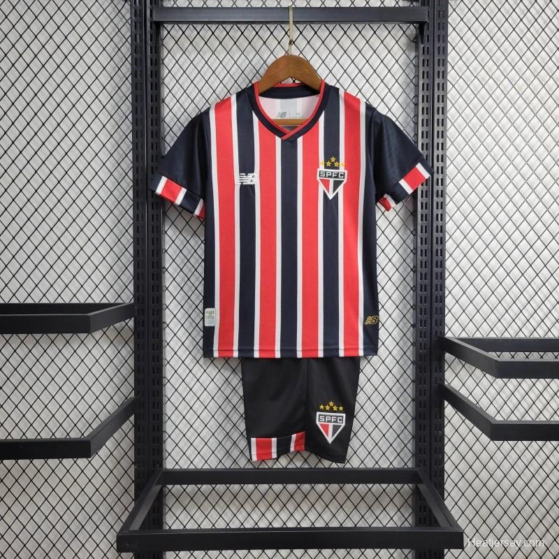 24/25 Kids Sao Paulo Away Jersey