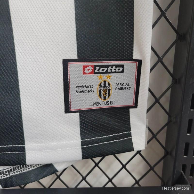 Retro 01/02 Juventus Home Jersey