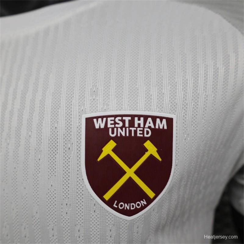 24/25 Player Version West Ham United Away Jersey