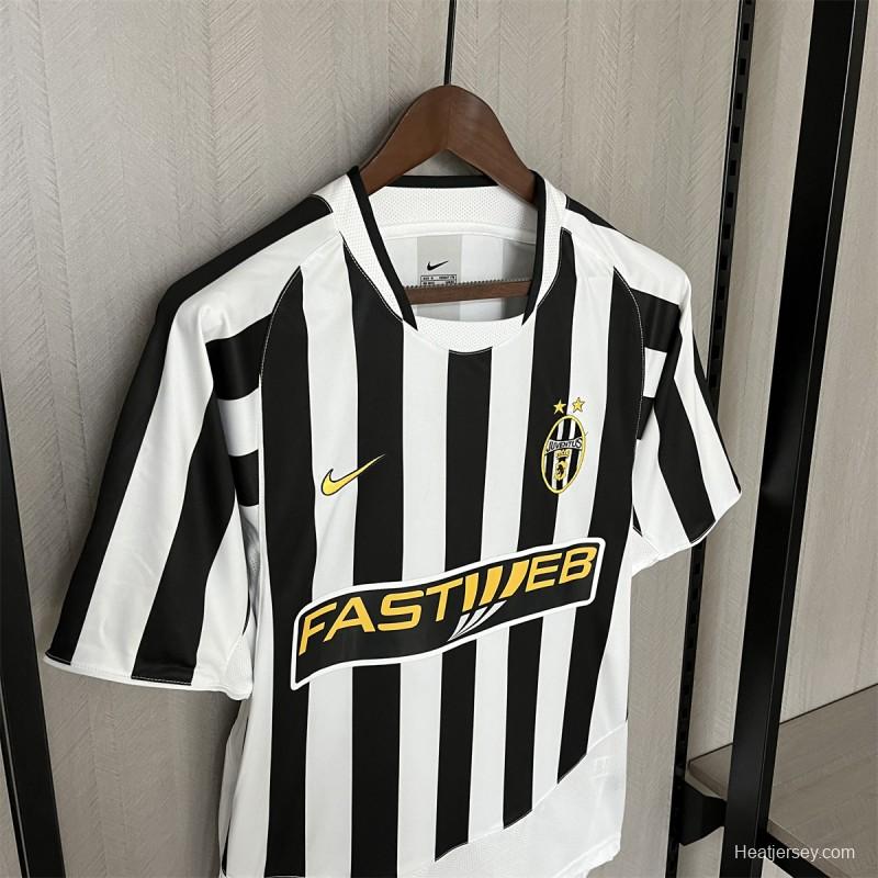 03/04 Retro Juventus Home Jersey