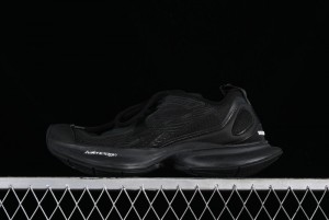 Balenciaga Circuit Lightweight Distressed Print Round Toe Fashion Casual Sneakers - WFLGY1000