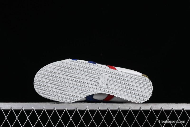 Onitsuka Tiger Mexico 66 Low-Top Leather Sneakers for Casual Running - D507L-0152