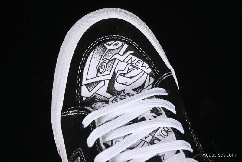 Vans Classics Knu Skool Retro Skate Shoes with Enlarged Toe and Thickened Tongue - VN000CZWBHJ