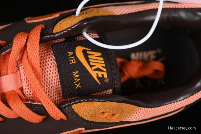 Nike Air Max 1 Retro Running Shoes with Half-Sole Air Cushion - HF7346-200