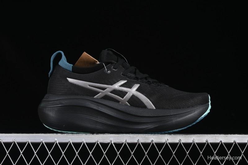 Asics Gel-Nimbus 27 Retro Breathable Casual Shoes with Cushioning for Men - 1011C093-001