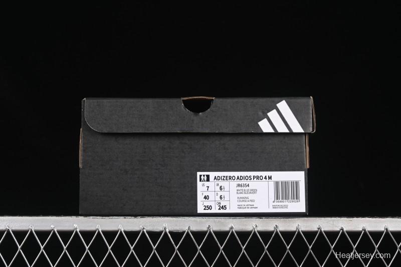 Adidas Adizero Adios 4 Running Shoes Lightweight Breathable Low-Top - JR6354
