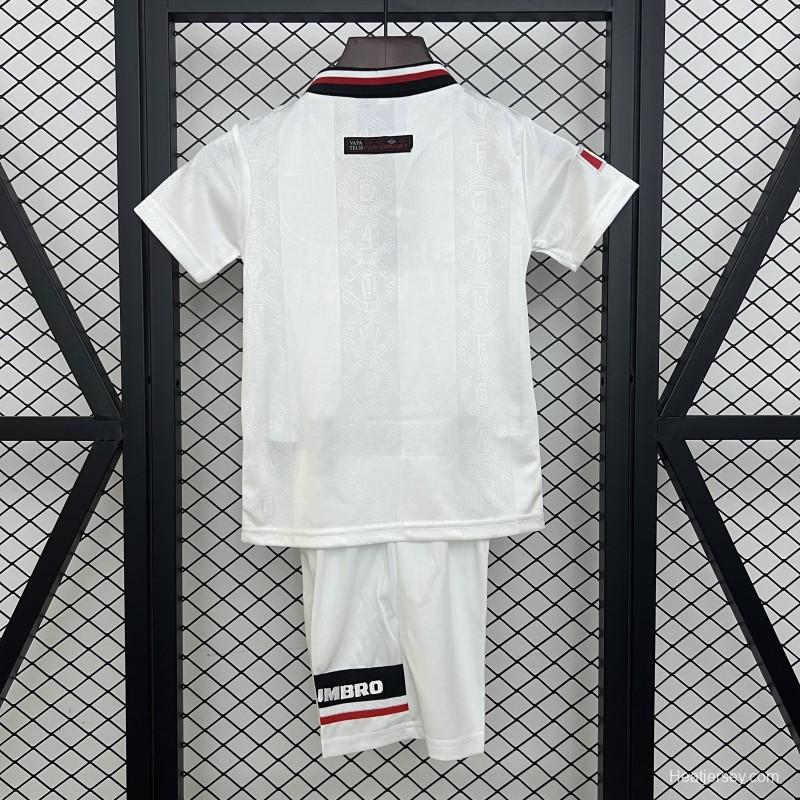 Retro 97/98 Kids Manchester United Away Size 16-28 Jersey