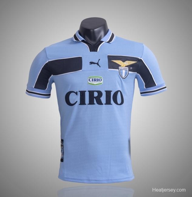 RETRO 98/00 Lazio Home Soccer Jersey