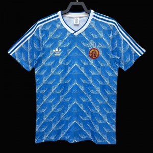 Retro 1988 Germany Away Soccer Jersey