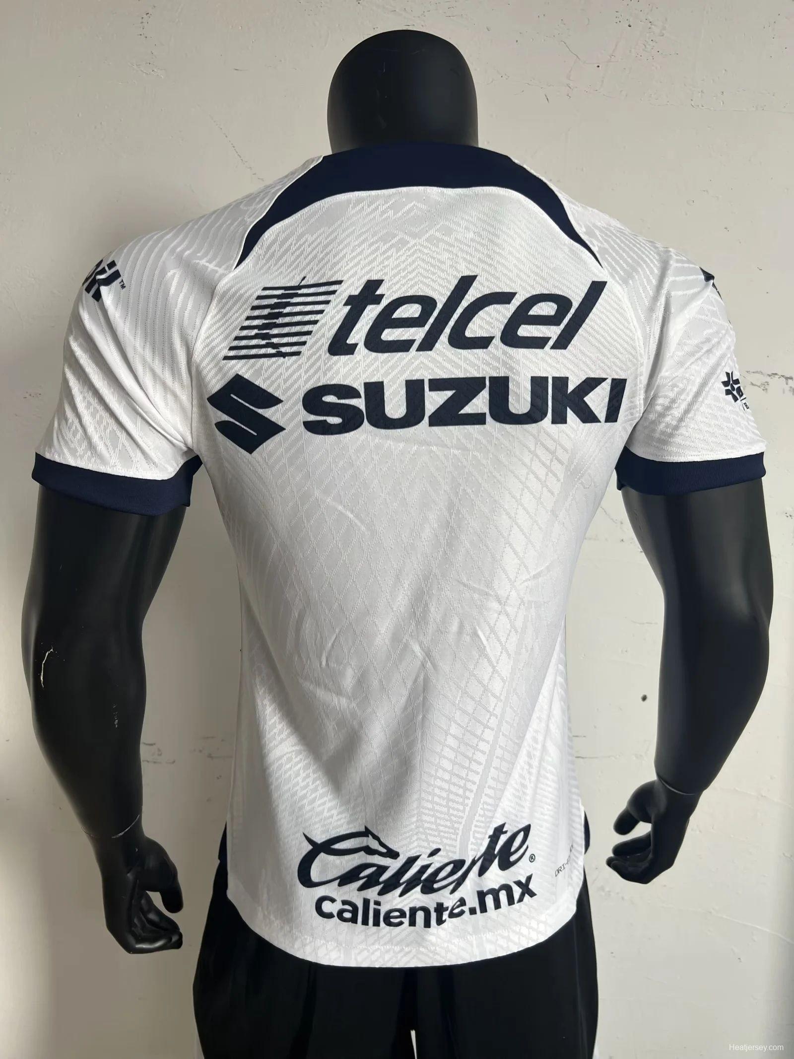 Player Version 23/24 Pumas UNAM Home White Jersey