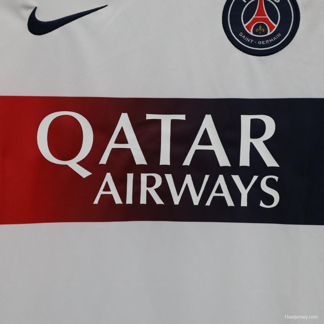 23/24 PSG Away White Jersey