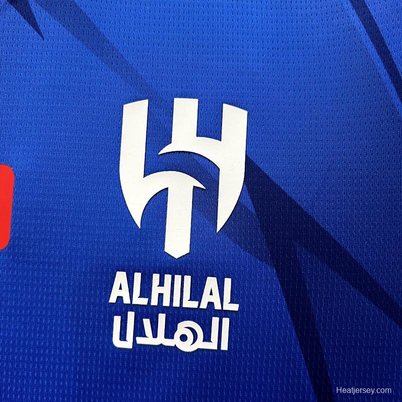 23/24 Al Hilal Saudi Home NEYMAR JR #10 Jersey