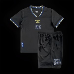 2023 EI Salvador Third Black Jersey