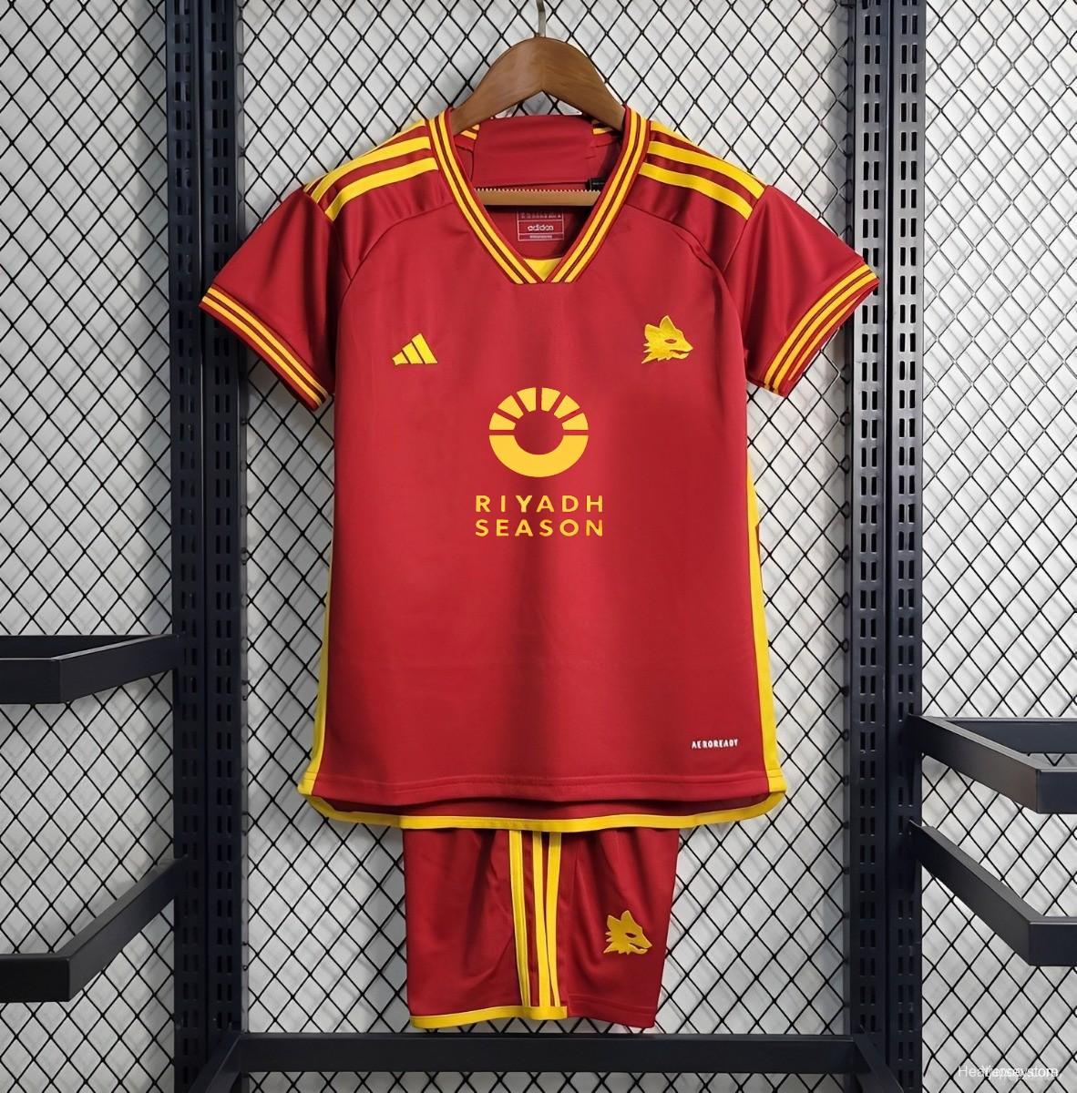 23/24 Kids Roma Home Jersey