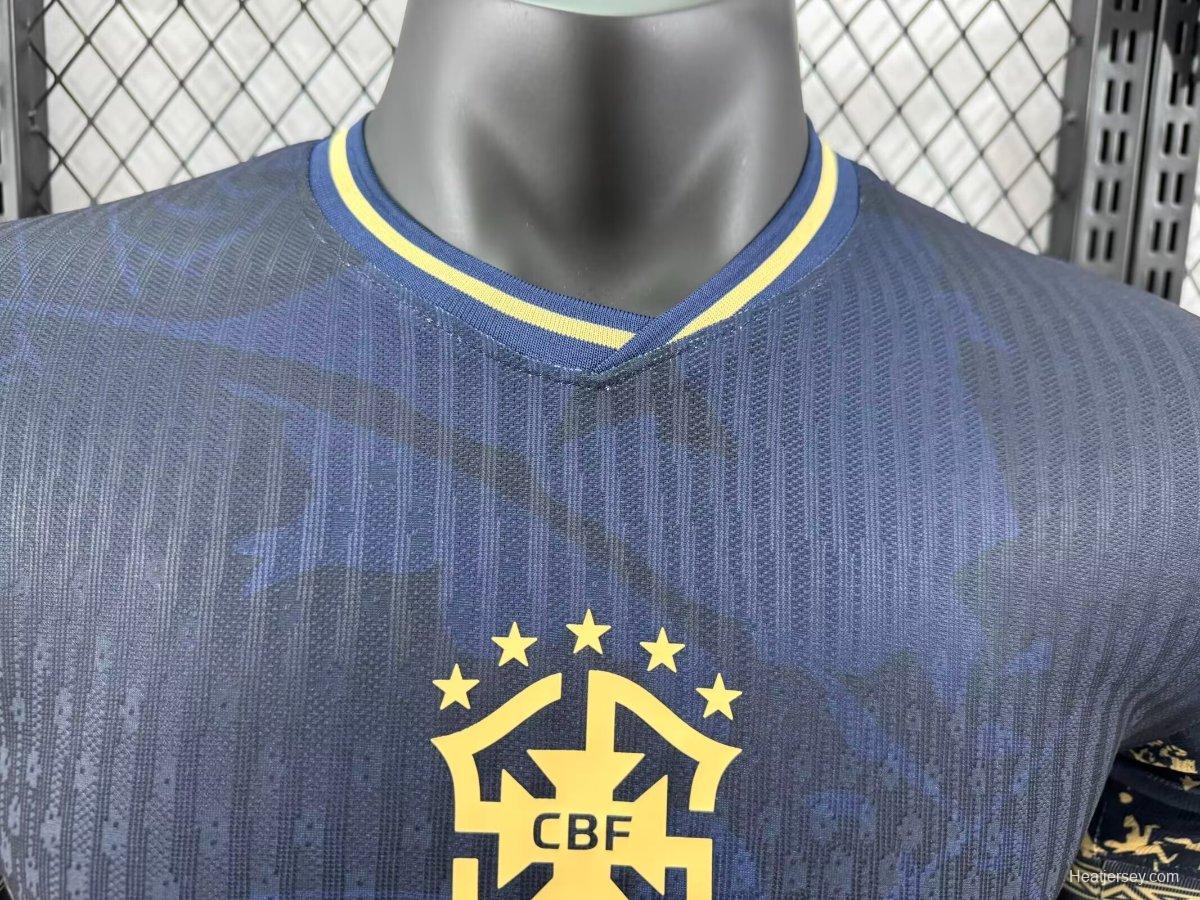 Player Version 2024 Brazil Navy Special Jersey