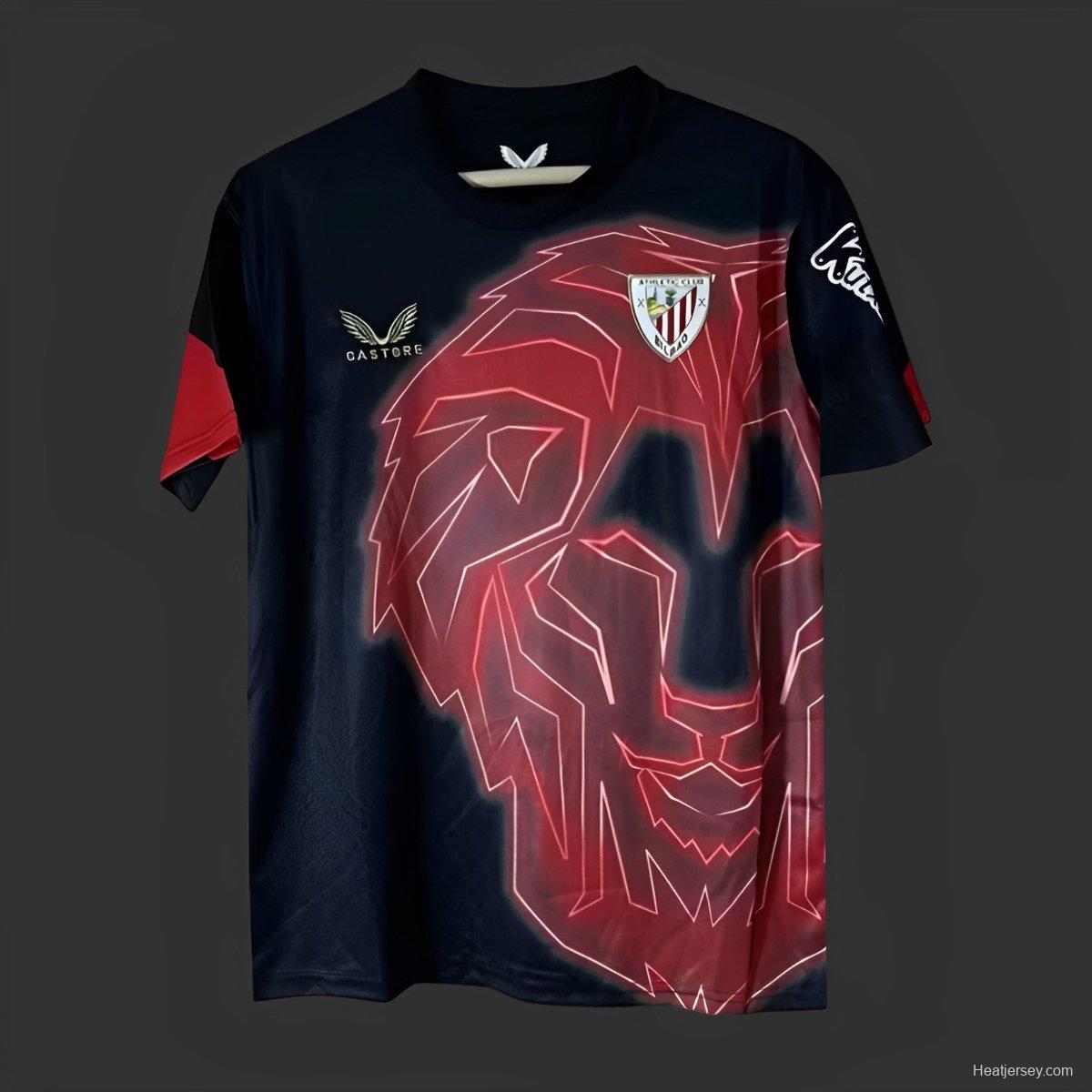 24/25 Sevilla Black/Red Pre-Match Special Jersey