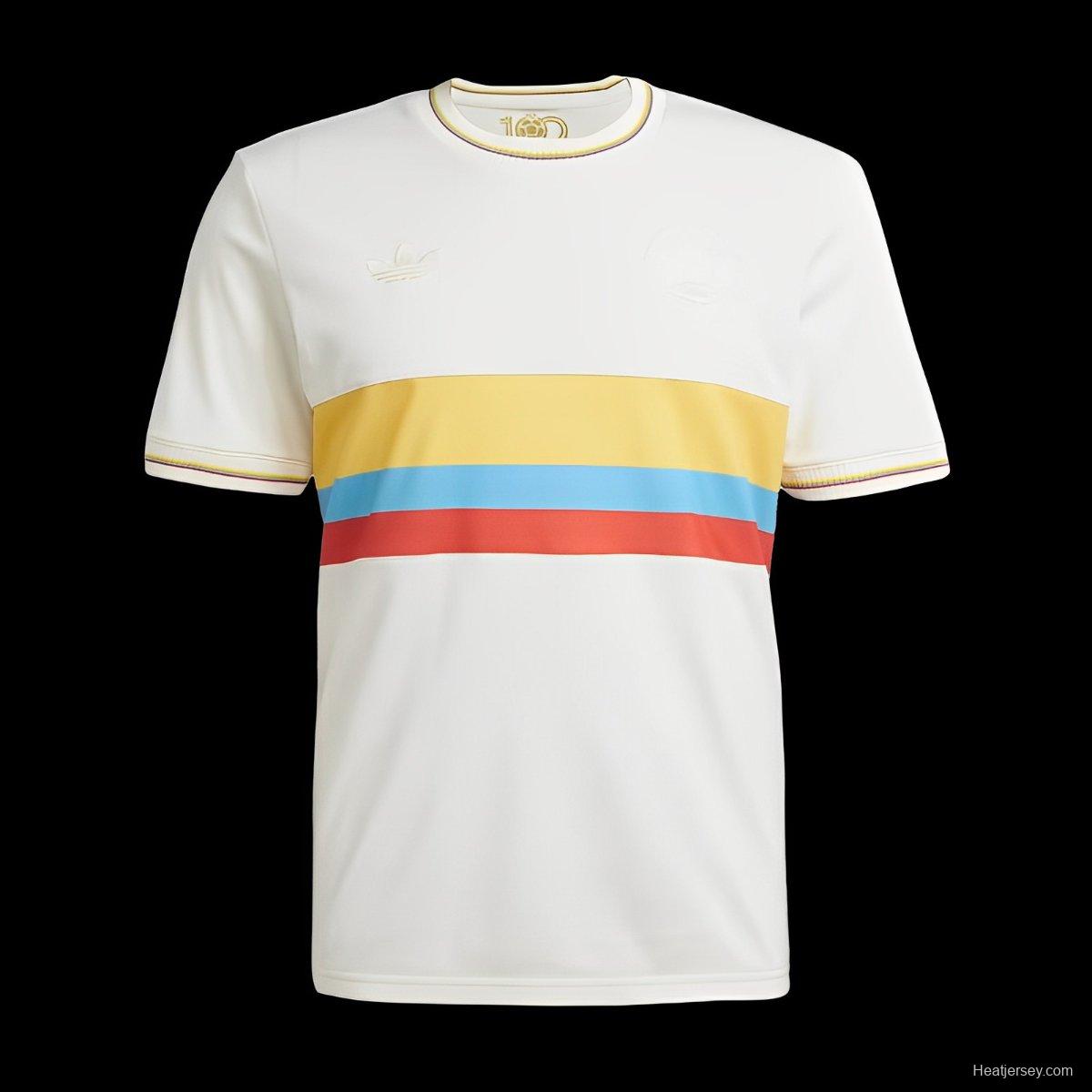 2024 Colombia White 120Th Anniversary Jersey