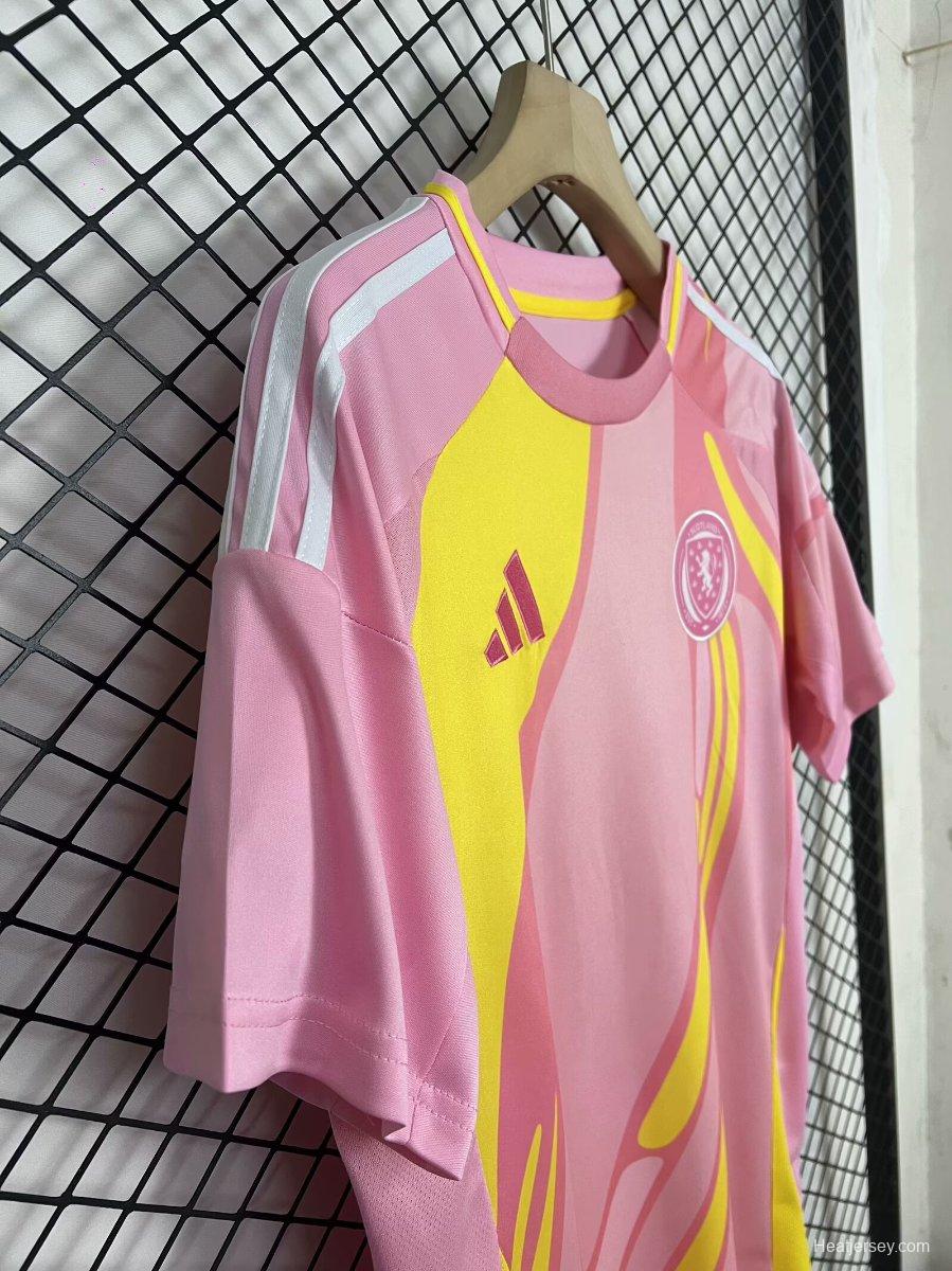 2025 Scotland Away Pink Jersey